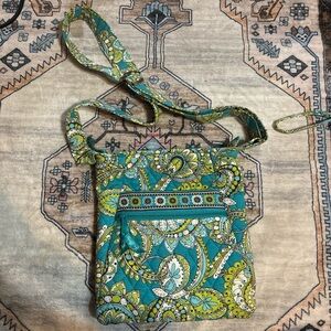 Vera Bradley Paisley Print Purse With Matching Wallet